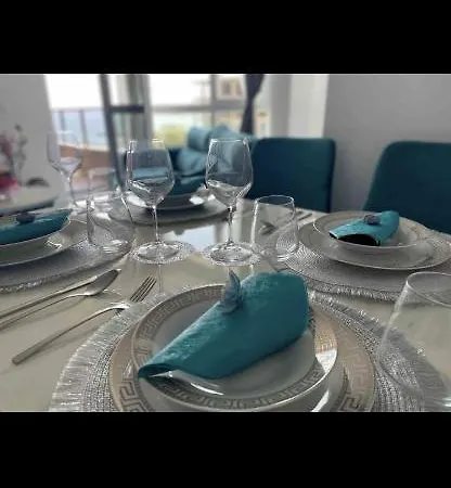 Brand New First Line Sea View 1 Bedroom Lägenhet Burgas