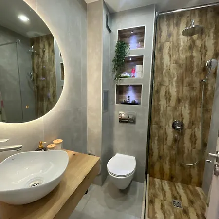 Lägenhet Brand New First Line Sea View 1 Bedroom Burgas