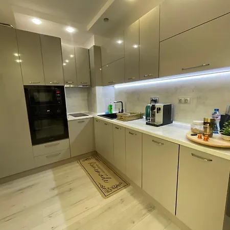 アパート Brand New First Line Sea View 1 Bedroom ブルガス